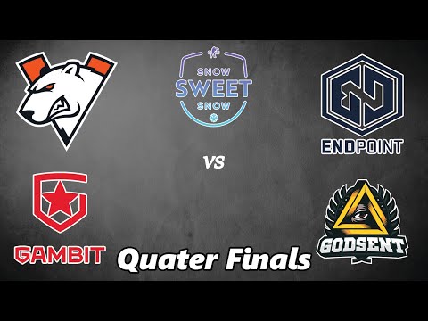 VP vs Endpoint | GODSENT vs Gambit — Quarterfinals Snow Sweet Snow #1