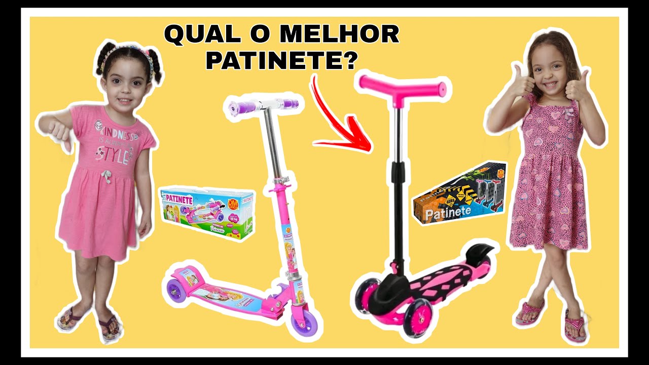 {Garantido}?PATINETE INFANTIL 3 RODAS - Qual o MELHOR
