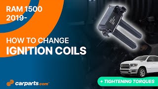 How to replace the Ignition Coils 2019 - 2025 5.7 RAM 1500 🚗
