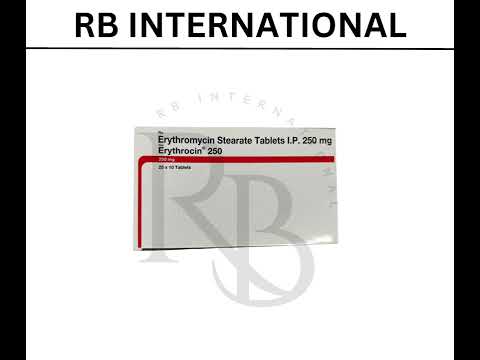 Erythrocin 250mg tablets
