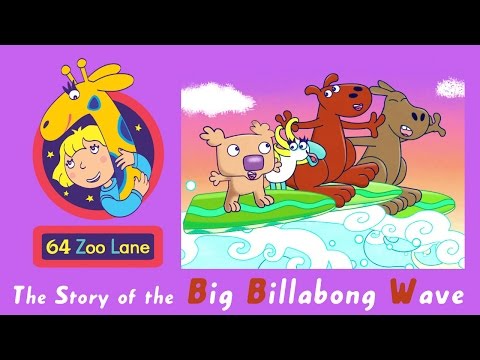 64 Zoo Lane - The Big Billabong Wave S03E04 | Cartoon for kids