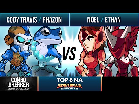 Cody Travis & Phazon vs Noel & Ethan - Top 8 - Combo Breaker 2020 - 2v2 NA