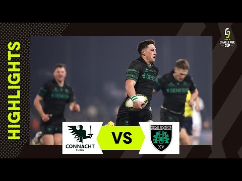 Non-stop action from kickoff to final whistle 😮‍🔥| Connacht Rugby v US Montauban | EPCR Challenge