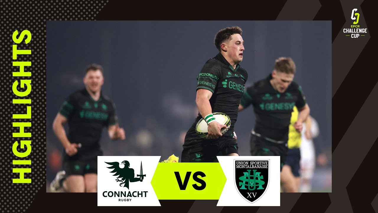 Résumés - Connacht Rugby v US Montauban | EPCR Challenge Cup 2025/26
