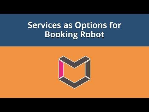 Booking Robot for Joomla 4 Services as Options