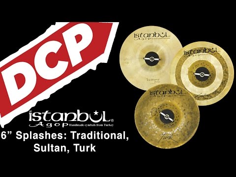 Istanbul Agop Splash Cymbals 6" - Traditional, Sultan, Turk