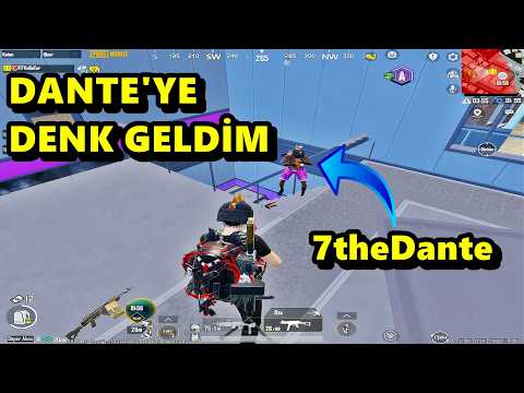 DANTE'YE DENK GELDİM ! MÜTHİŞ MAÇ BATUR GAME SOLO SQUAD PUBG MOBİLE