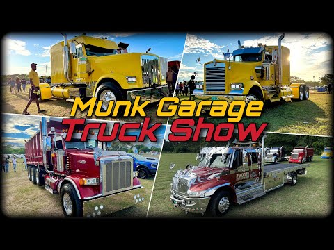 Munk Garage Truck Show 2023 -2024 Highlights | Trucks of Jamaica