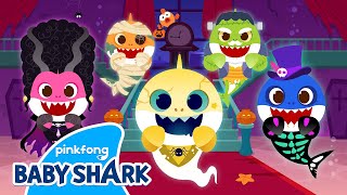 [✨New] Baby Shark&#39;s Haunted House! | Baby Shark Halloween | Halloween Sharks | Baby Shark Official