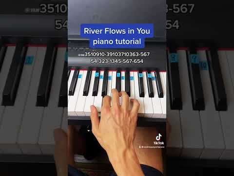 River Flows in You easy piano tutorial!