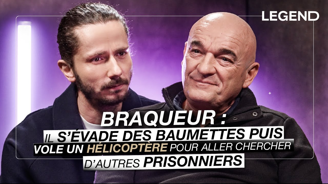 BRAQUEUR : IL S'ÉVADE DES BAUMETTES ET VOLE UN HÉLICOPTÈRE POUR ALLER CHERCHER D'AUTRES PRISONNIERS