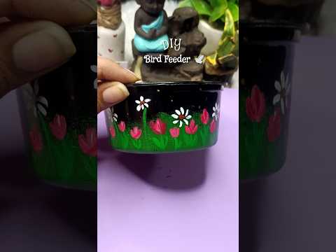 DIY bird Feeder 🕊️| best out of waste |#shorts #diy #craft #birds #birdfeeder #creative