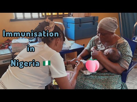 Immunisation in Nigeria 🇳🇬 we took Emeka for Immunisation 