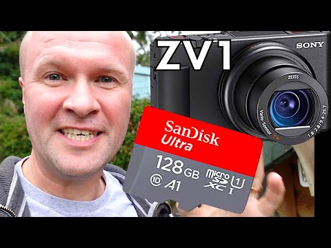 FORMAT ZV-1 SD CARD! How to format Sony ZV1 camera & ZV 1 memory card storage formatting...
