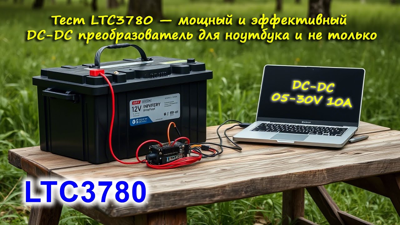 DC-DC перетворювач LTC3780 10A 130W Buck-Boost CV/CC