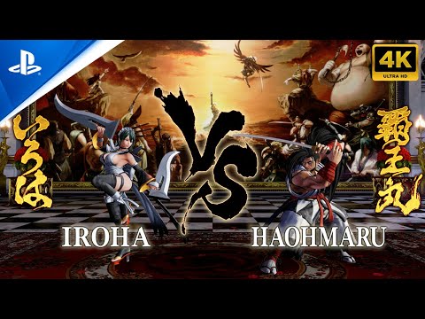 IROHA vs HAOHMARU | Beauty vs Brute Force - Samurai Shodown PS5 Pro 4K 60FPS HDR