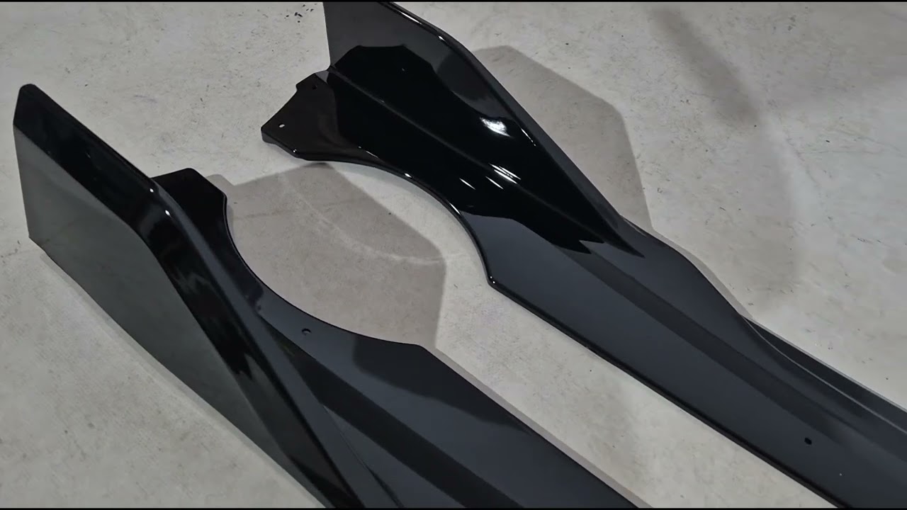 BMW X7 G07 2019– Sideskirts Paradigm Black Knight V2 Video 1