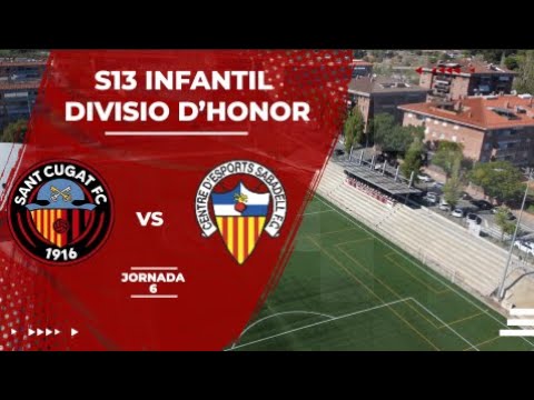 J6 S13 Resumen Infantil División de Honor Sant Cugat FC vs CE Sabadell 25 de octubre