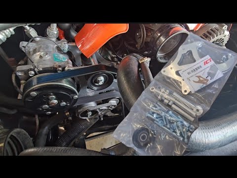 LS Truck Chevy Squarebody Sanden 508 A/C Air Conditioner Compressor Bracket Kit LS1 LS3 LSX 551474-3