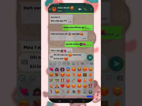 POV:kasih Bestie iPhone || WhatsMock fake chat || yang mau request POV komen aja yawww