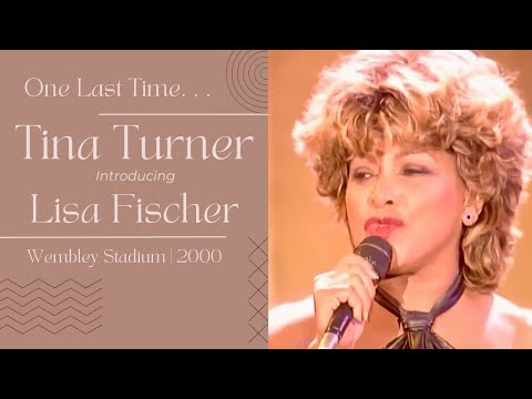 Tina Turner Introducing Lisa Fischer | "She Belongs to Me" | 2000