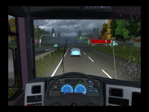 Renault Magnum Integral Trasa: Hamburg-Ejsberg