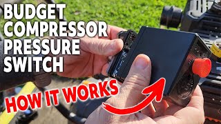 How a Budget Air Compressor PRESSURE SWITCH Works!