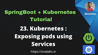 Spring Boot + Kubernetes Tutorial Series - Part 23 : Kubernetes : Exposing pods using Services