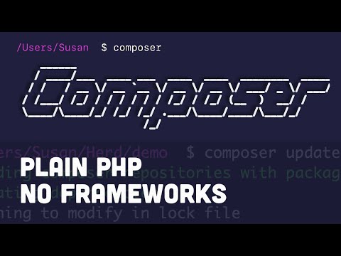 Using Composer in a plain PHP project (No frameworks)