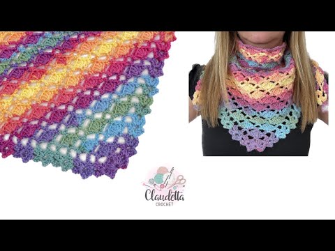How to Crochet a Stunning Triangle Shawl – Quick & Easy Tutorial