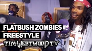 Flatbush Zombies freestyle - Westwood
