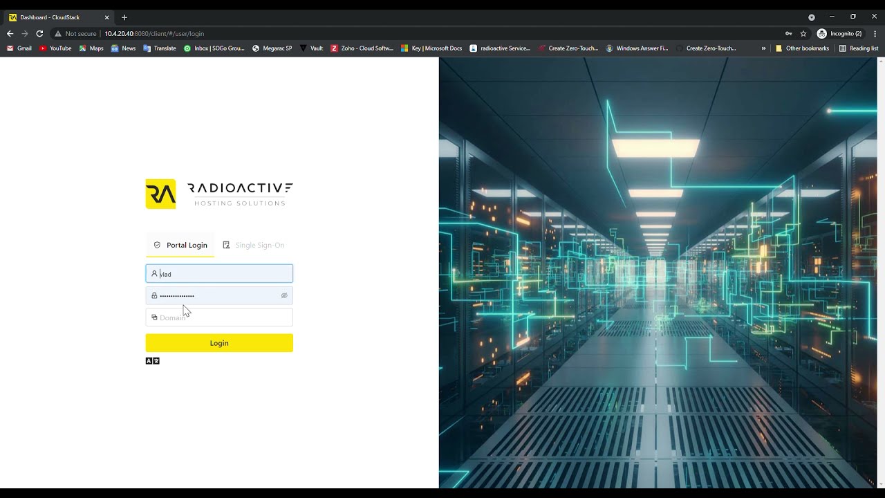 Creating VM in CloudStack from Centos 8 CPanel template