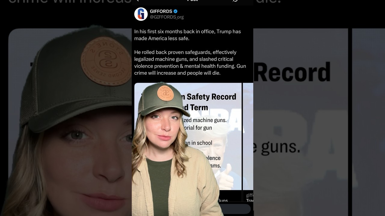 Silly Giffords Trump Did NOT Do That… #2ndamendment #shortsfeed #shortsvideo #shorts