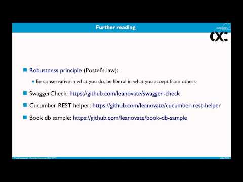 microXchg 2016 - Bodo Junglas : Automatic Test generation for REST-APIs