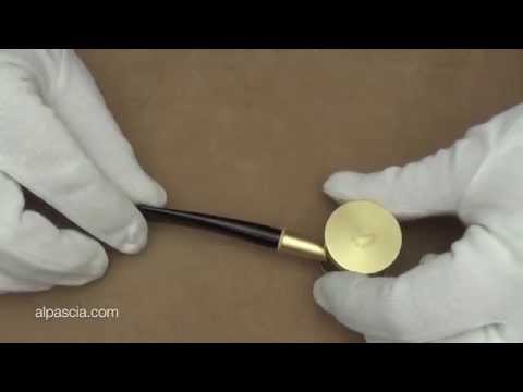 pipa Tsuge Metal Blowfish Gold - pipe 285