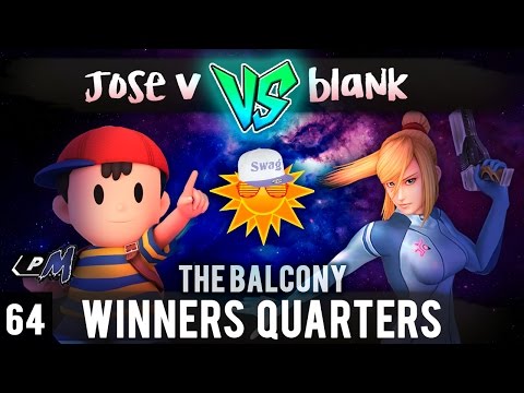 PM @ the Balcony 64 - Winners Quarters ft. Jose V (Ness) VS blank (Zero Suit Samus)