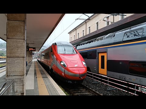 TRENI DI TUTTI I TIPI ALLA STAZIONE DI SAPRI!!