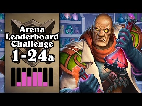 Hearthstone: Arena Leaderboard Challenge 1-24 - Kooky Dragon Rogue - Part 1
