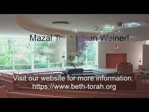 Bar Mitzvah of Nathan Weiner 22 July 2023