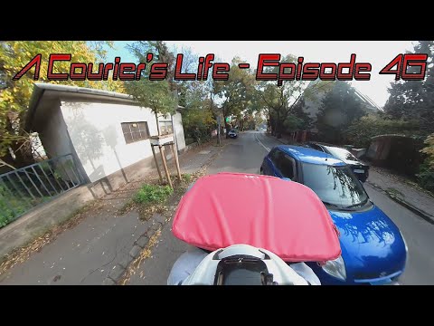 A Courier's Life | Egy Futár Élete - Ep46 - Intersection Instruction, Taxi on the Bike Lane