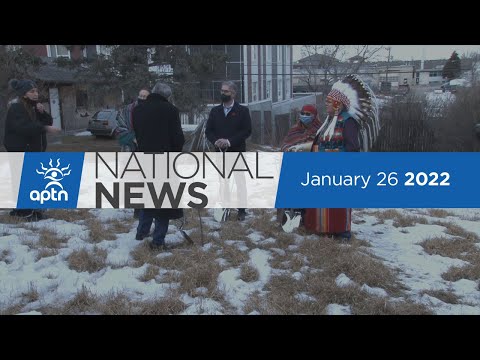 APTN National News January 26, 2022 – Suspected graves at residential school, Stopping a gold rush