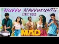 Nuvvu Navvukuntu Song Cover| MAD | Kalyan Shankar | S. Naga Vamsi | Bheems Ceciroleo