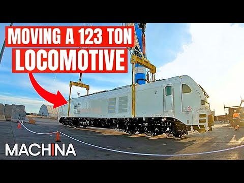 Transporting A Stadler Euro Dual Locomotive Across Europe | Mega Shippers | S3 EP7