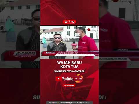 Pemprov DKI Gelar Festival Batavia Kota Tua #shorts #jakarta #tvone