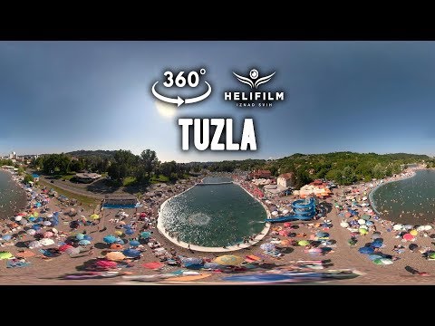 360° video Tuzle iz zraka - Tuzla - Promo video - Ljepote Bosne i Hercegovine iz zraka