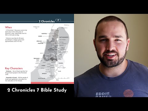 2 Chronicles 7 Summary: 5 Minute Bible Study