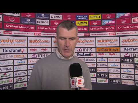 Dijkhuizen: "Now you see that you are more vulnerable if you lack some creativity up front."