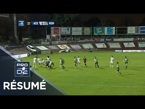 PRO D2 - Résumé Montauban-Mont-de-Marsan: 20-25 - J4 - Saison 2018/2019