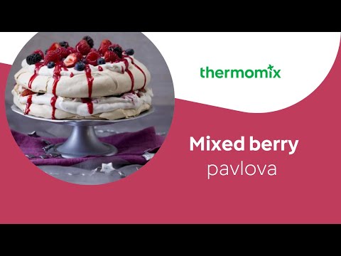 Mixed Berry Pavlova Recipe