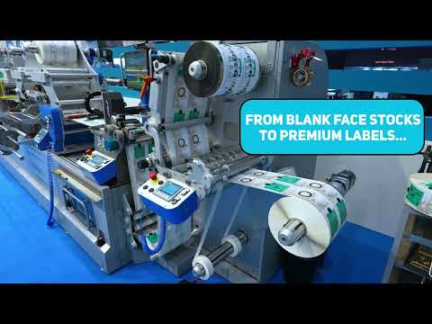 GT368WSSHSJRH: the world\'s most complete printing, embellishing and converting machine for labels